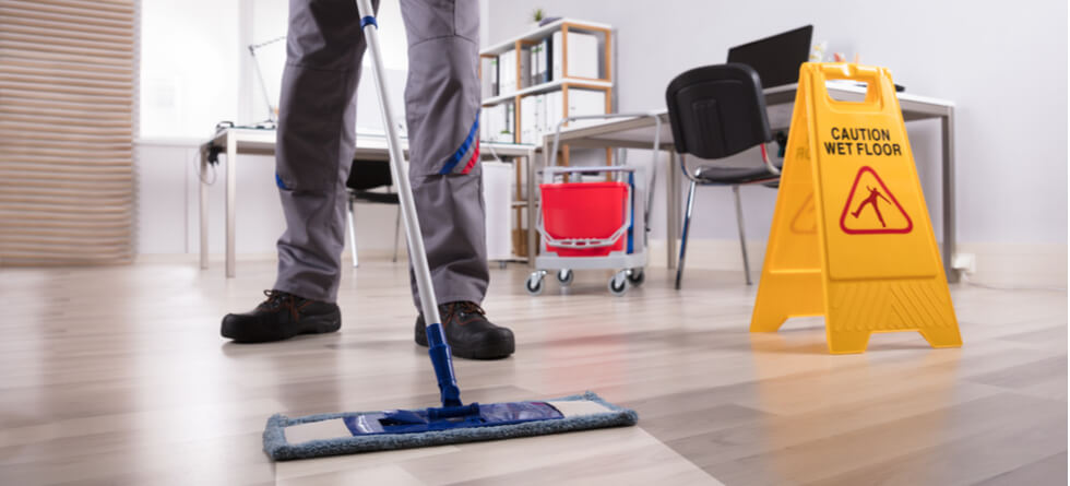 What is included in janitorial services