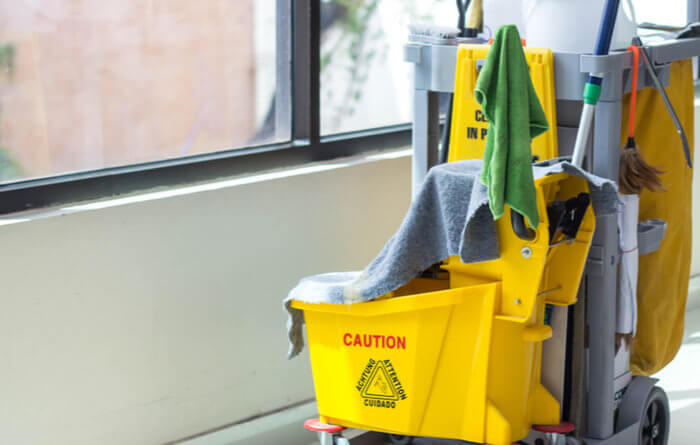 What is the difference between a cleaning service and a janitorial service