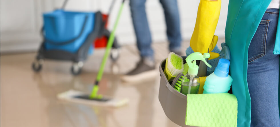 What is included in janitorial services?