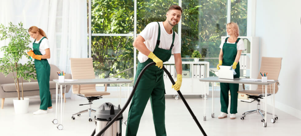 How do I clean my commercial business?