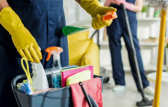 What does a cleaning agency do?